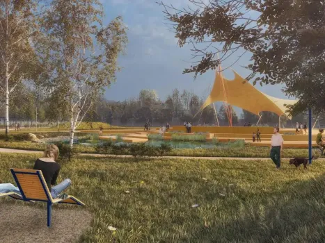 В Нефтеюганске построят первый большой городской парк