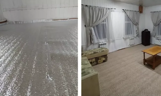 Как за полчаса утеплить пол во всем доме за сущие копейки: эффект мгновенный &mdash; можно всю зиму топать босиком