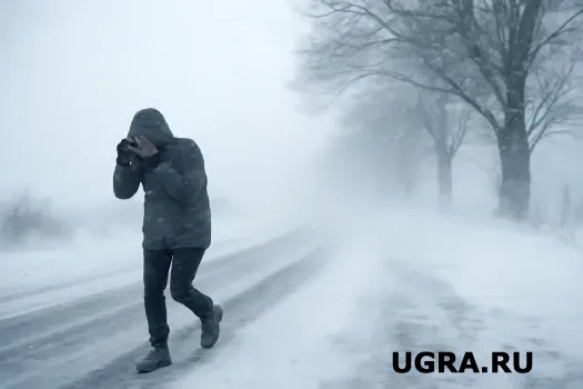 Метель и морозы до -43°C: синоптики прогнозируют суровые выходные в ХМАО