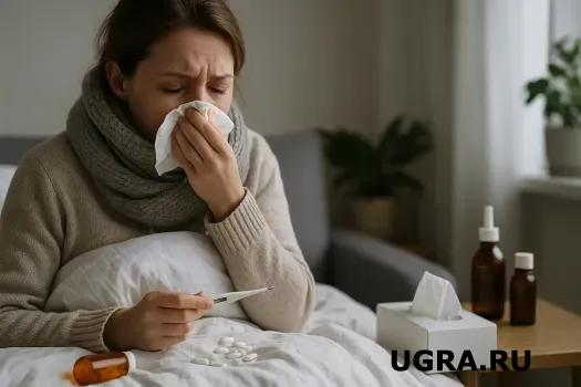В Югре снизился общий уровень ОРВИ, но вырос показатель заболеваемости гриппом
