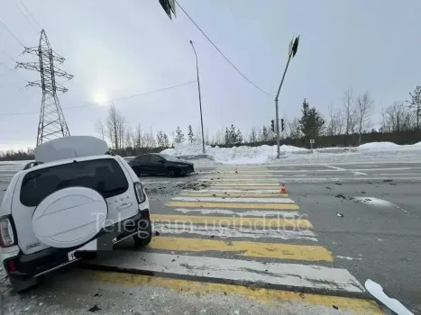 В Когалыме произошло ДТП с участием трех автомобилей