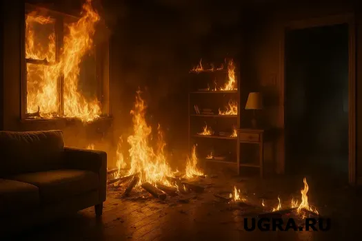 Три дачных пожара за сутки: огонь уничтожил дома в Сургуте и Нижневартовске