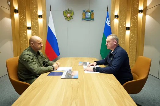 Полпред президента Артём Жога провел рабочую встречу с губернатором Югры