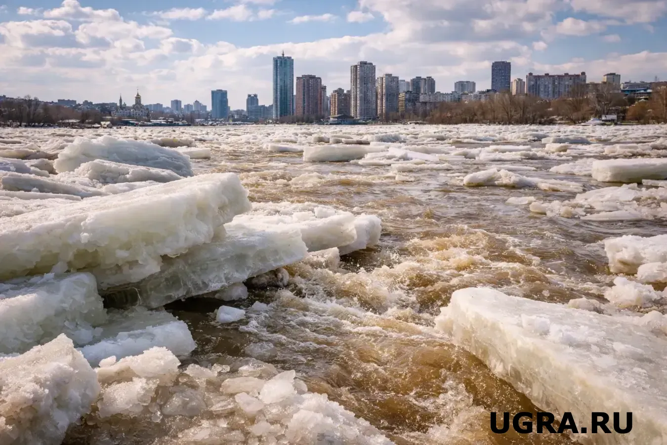 В Югре ожидают половодье с подъёмом воды выше нормы