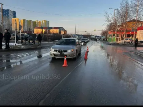 В Пыть-Яхе подросток попал под колеса иномарки