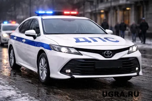 В Югре полиция усилила контроль на аварийно-опасных участках