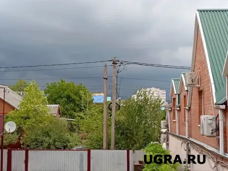 В Югре на майские праздники ожидается похолодание, дожди и сильный ветер