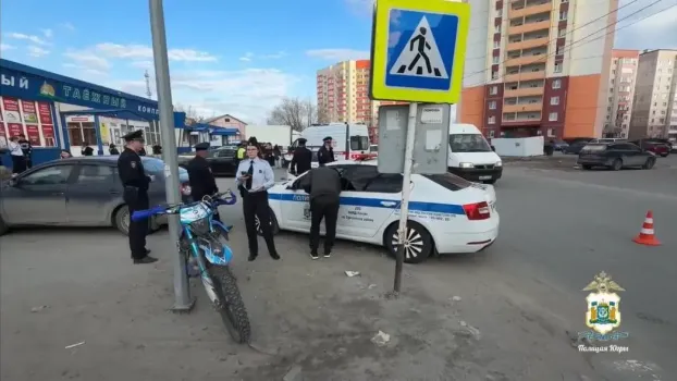 В ХМАО подросток на питбайке сбил инспектора ДПС при попытке скрыться